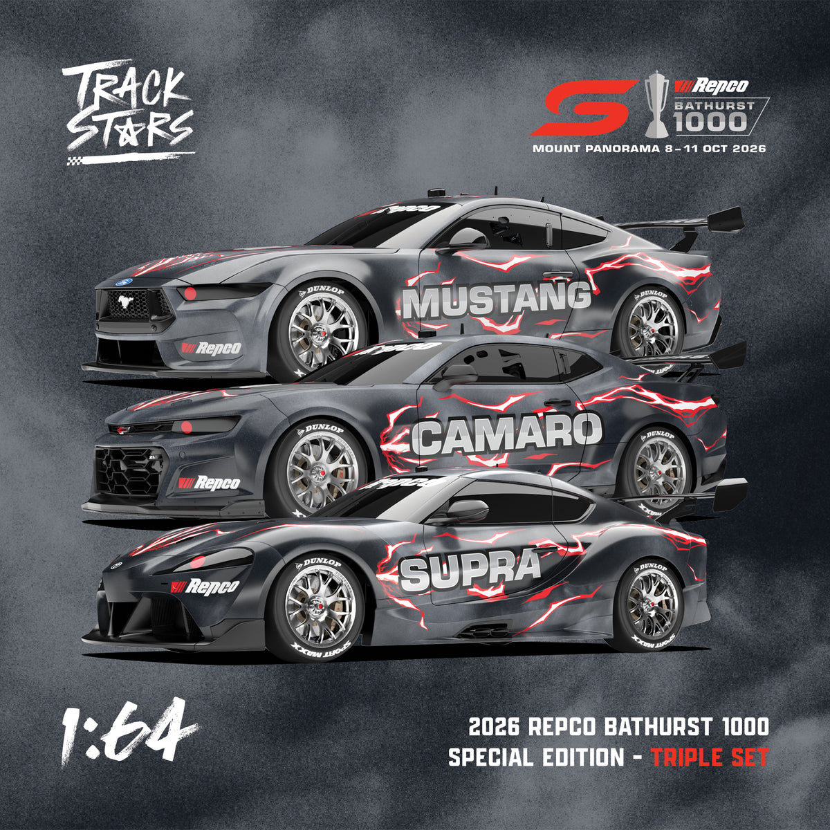 1:64 2026 Repco Bathurst 1000 Special Edition Triple Set
