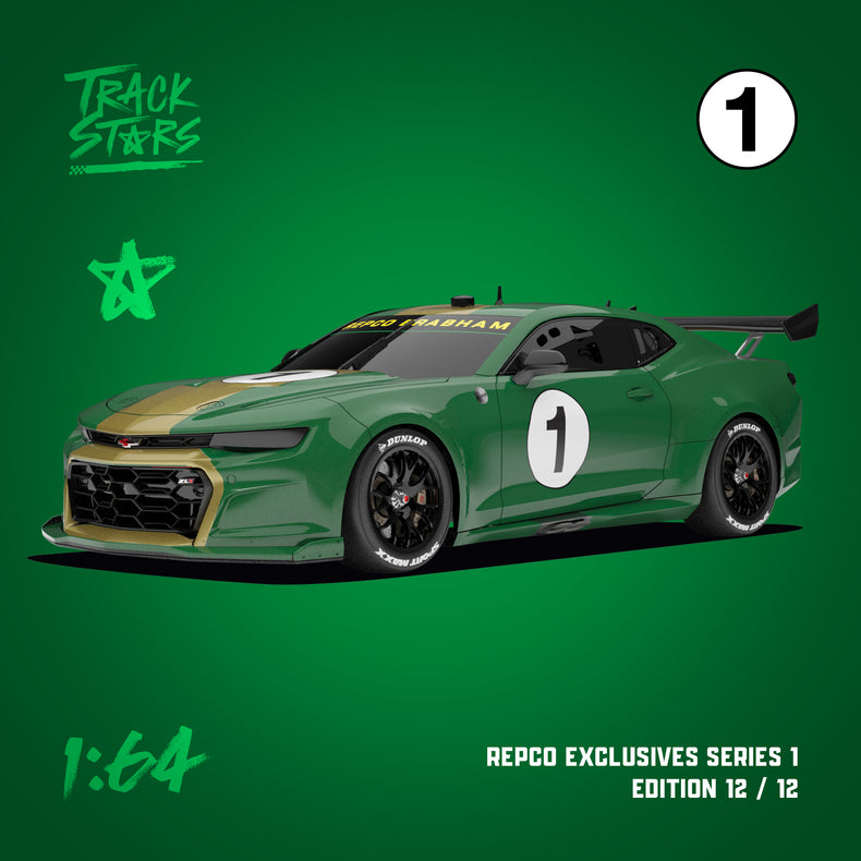 1:64 #1 Chevrolet Camaro ZL1 Supercar - Repco Brabham Tribute Livery - Star Car