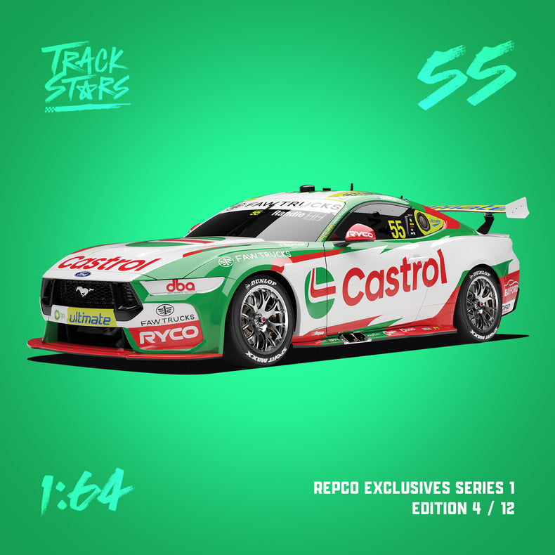 1:64 Tickford Racing #55 Ford Mustang GT Supercar - 2025 Repco Supercars championship - Thomas Randle