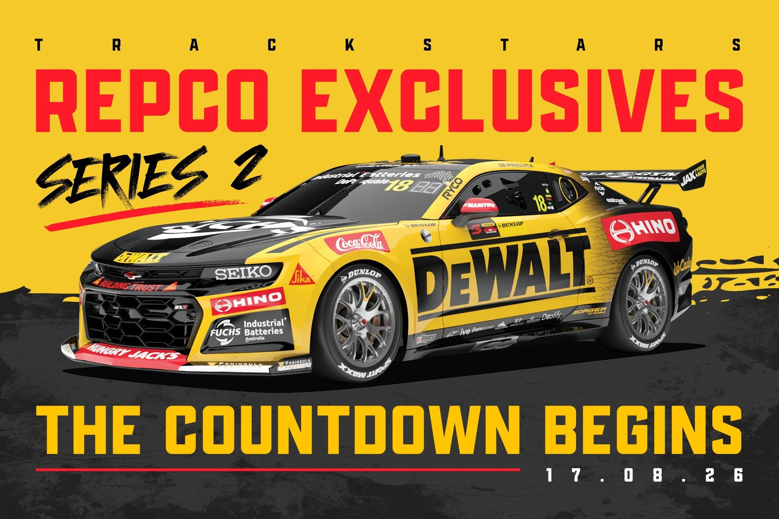 The Warm Up Lap For Repco Exclusives Series 2 Starts Today!