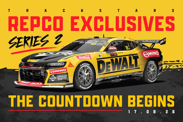 The Warm Up Lap For Repco Exclusives Series 2 Starts Today!