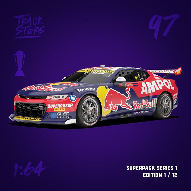 1:64 Red Bull Ampol Racing #97 Chevrolet Camaro ZL1 Supercar - 2023 Repco Bathurst 1000 Winner - Van Gisbergen/Stanaway