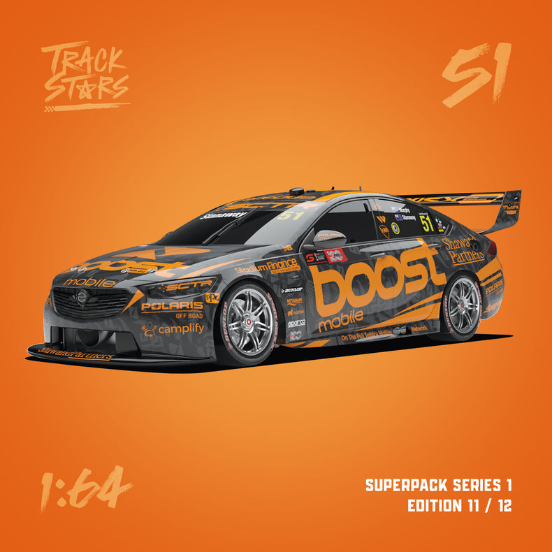 1:64 Boost Mobile Racing Powered By Erebus #51 Holden ZB Commodore Supercar - 2022 Repco Bathurst 1000 Wildcard - Murphy/Stanaway