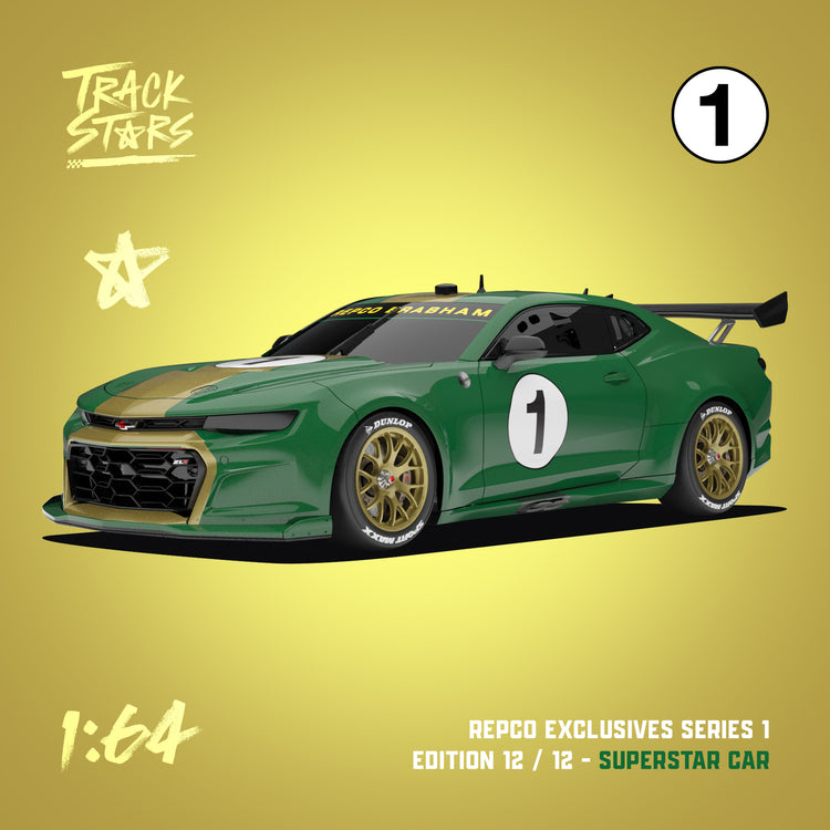 1:64 #1 Chevrolet Camaro ZL1 Supercar - Repco Brabham Tribute Livery - Star Car
